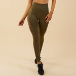 K Europe and the United States foreign trade AliExpress Amazon elastic sports fitness yoga leggings seamless stitching hollow