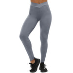 Cross-border 2018 high waist sanding hip outdoor yoga running fitness AliExpress explosion sports leggings women