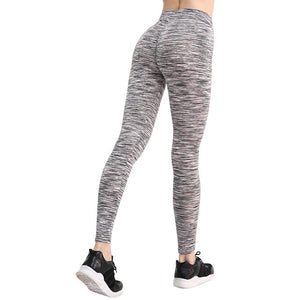 Cross-border 2018 high waist sanding hip outdoor yoga running fitness AliExpress explosion sports leggings women