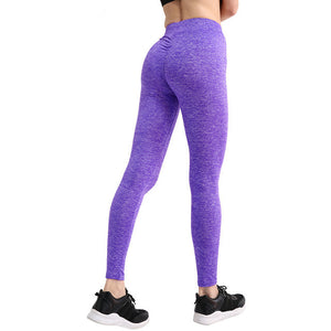 Cross-border 2018 high waist sanding hip outdoor yoga running fitness AliExpress explosion sports leggings women