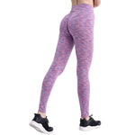 Cross-border 2018 high waist sanding hip outdoor yoga running fitness AliExpress explosion sports leggings women