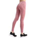 Cross-border 2018 high waist sanding hip outdoor yoga running fitness AliExpress explosion sports leggings women