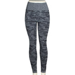Europe and the United States hot sale seamless camouflage knit hip yoga pants sports fitness pants sexy hips seamless leggings